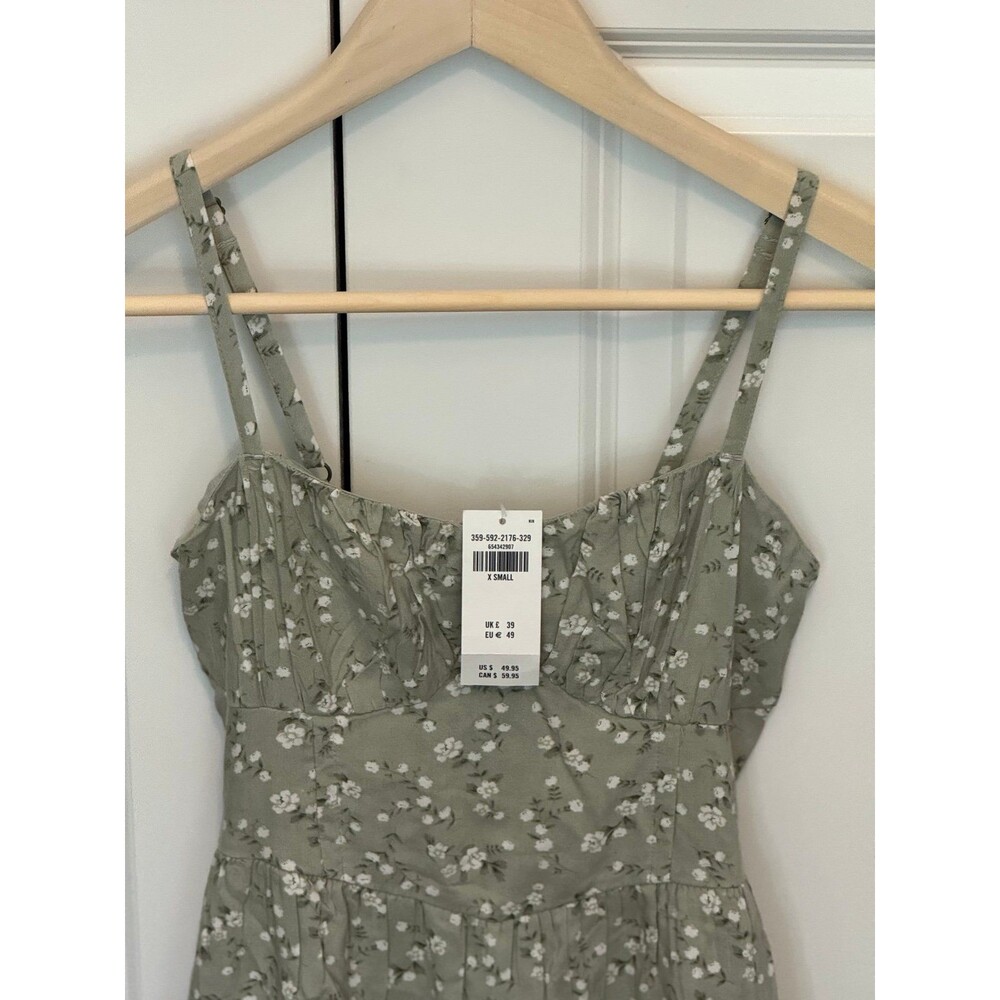 Hollister Co., Women’s Green Sleeveless Dress, Size XS Clothing (NEW WITH TAGS) - Picture 2 of 12